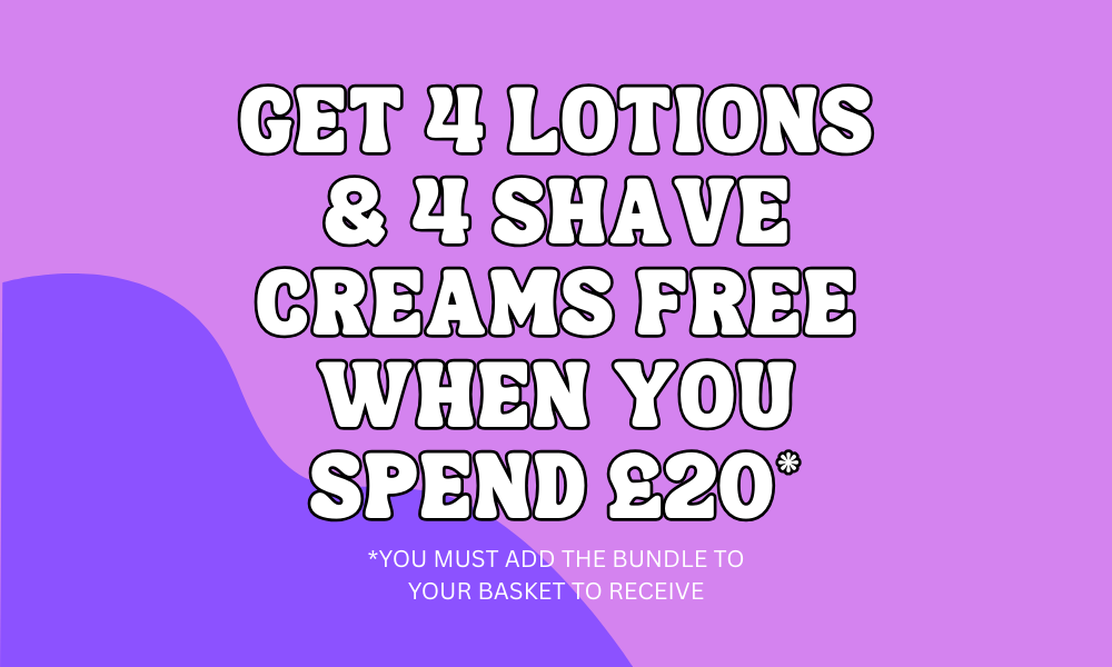 4 Lotions & 4 Shave Creams