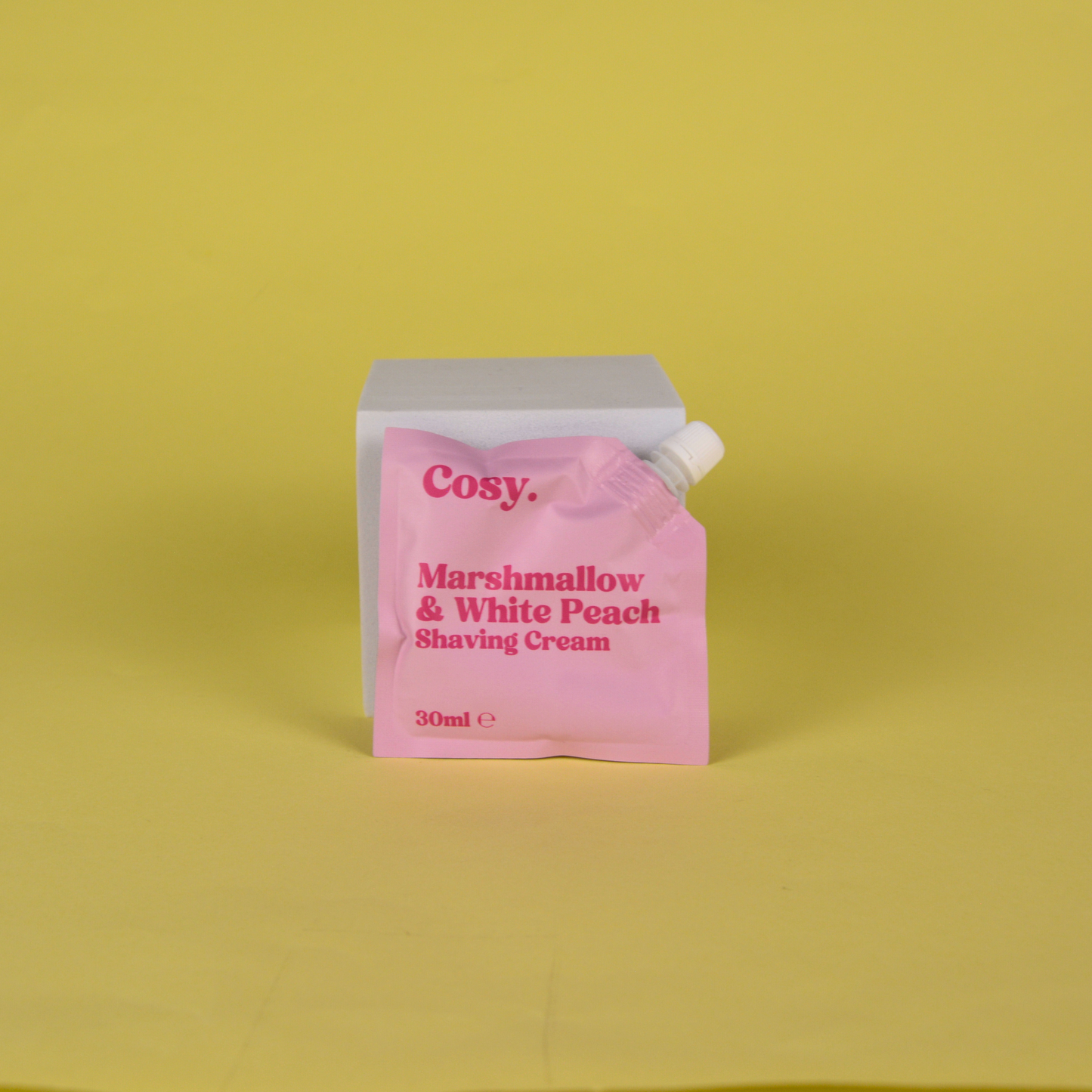 Marshmallow & White Peach Shave Cream