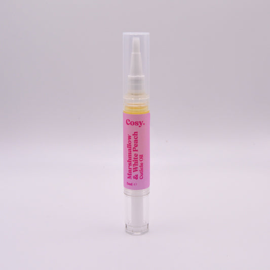 Marshmallow & White Peach Cuticle Oil